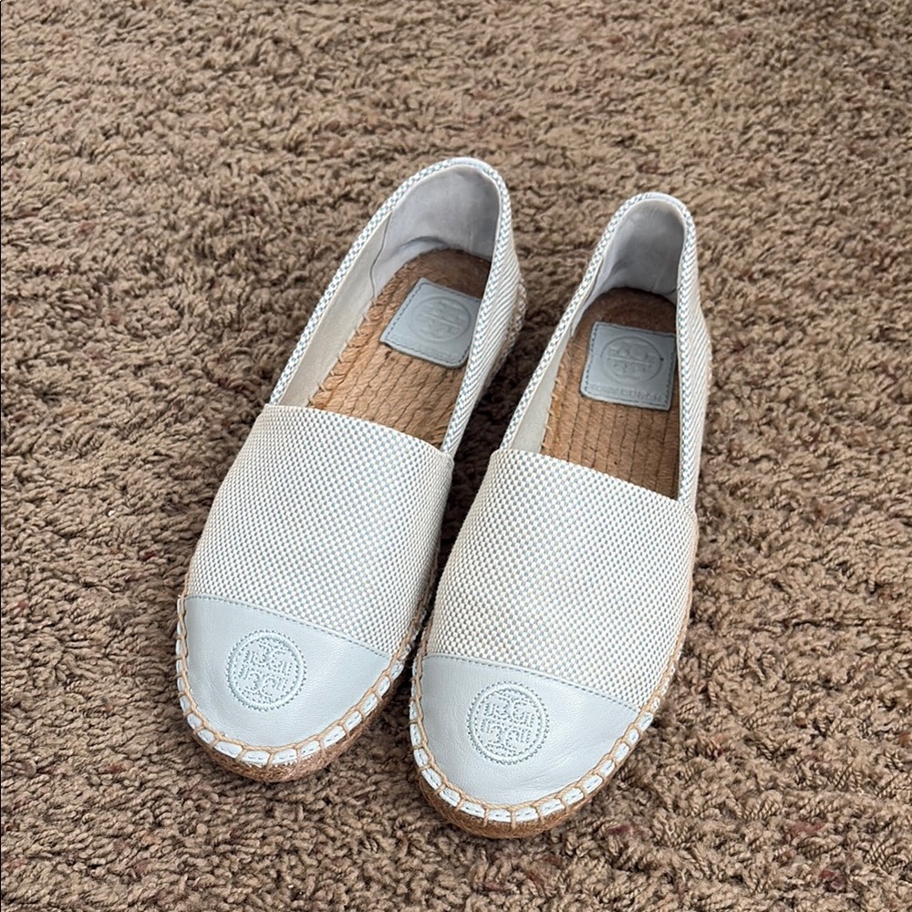 Tory Burch Blue Flats